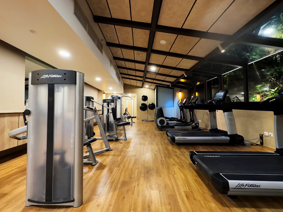 portfolio-02 Small gym with cardio machines in hotel